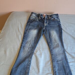 Elegant Indigo Boot Cut Jeans for Women